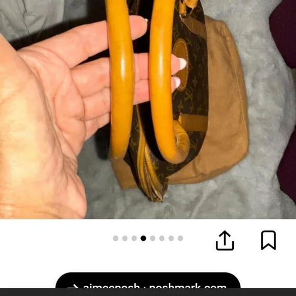 🖤Rare LouisVuitton Monogram French Dog Carrier.Made In France FromThe 70s-1994 - Picture 7 of 8